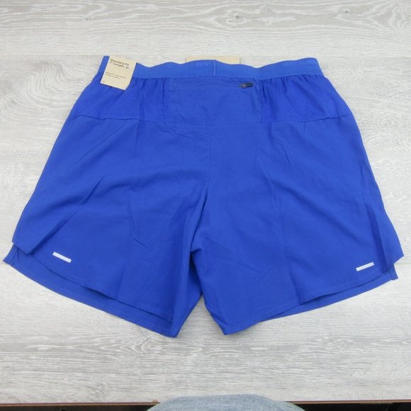 Nike Dri-FIT Stride 7" Running Shorts Mens Size Large Royal Blue NEW - Picture 6 of 13